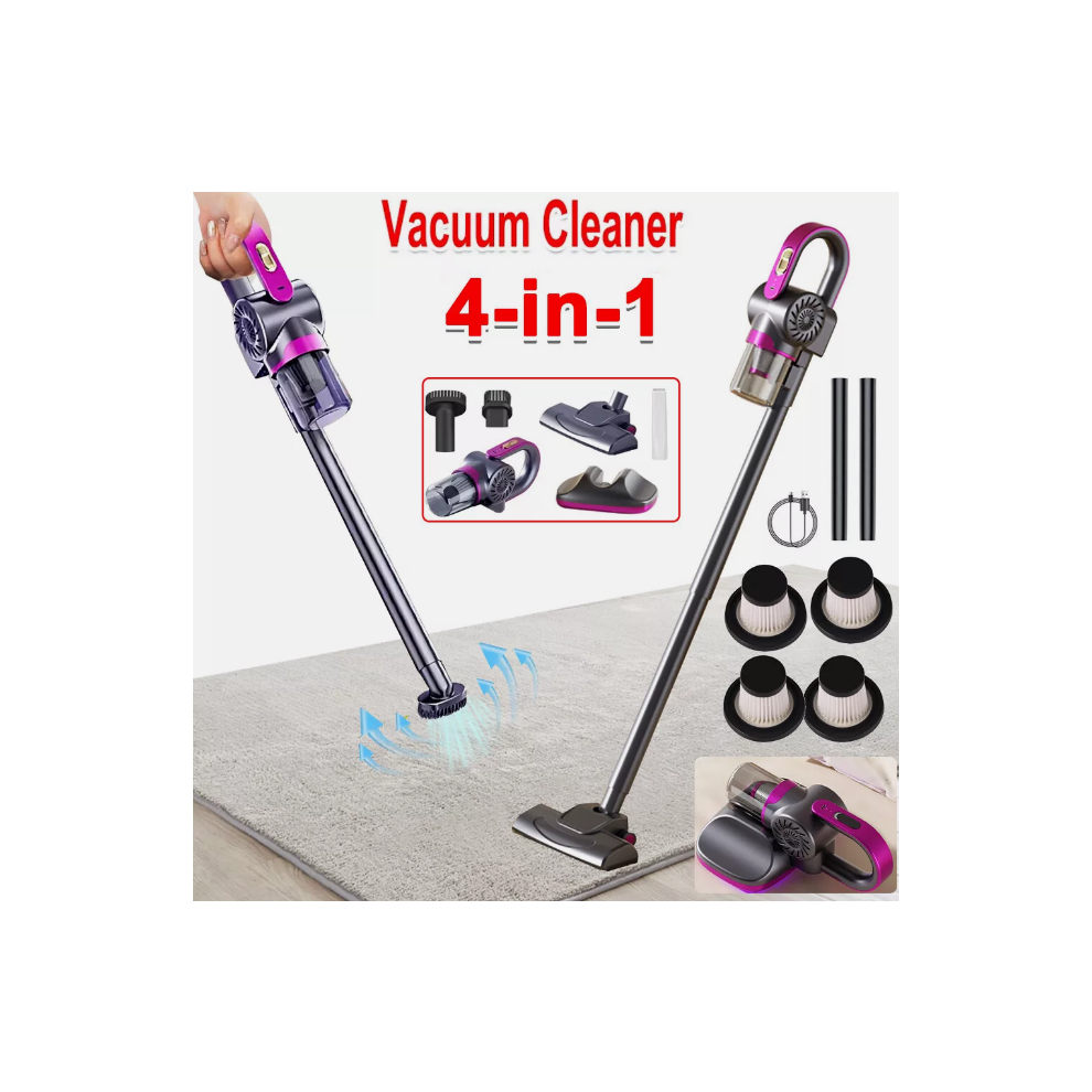 4 in 1 Stick Handheld Vacuum Cordless Vacuum Cleaner For Carpet Floor