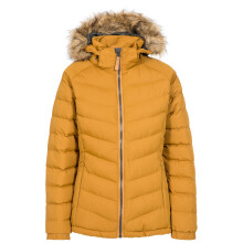(14, Golden Brown) Trespass Womens Padded Hooded Casual Jacket Nadina