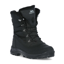 (12, Black) Trespass Mens Snow Boots Waterproof Negev II