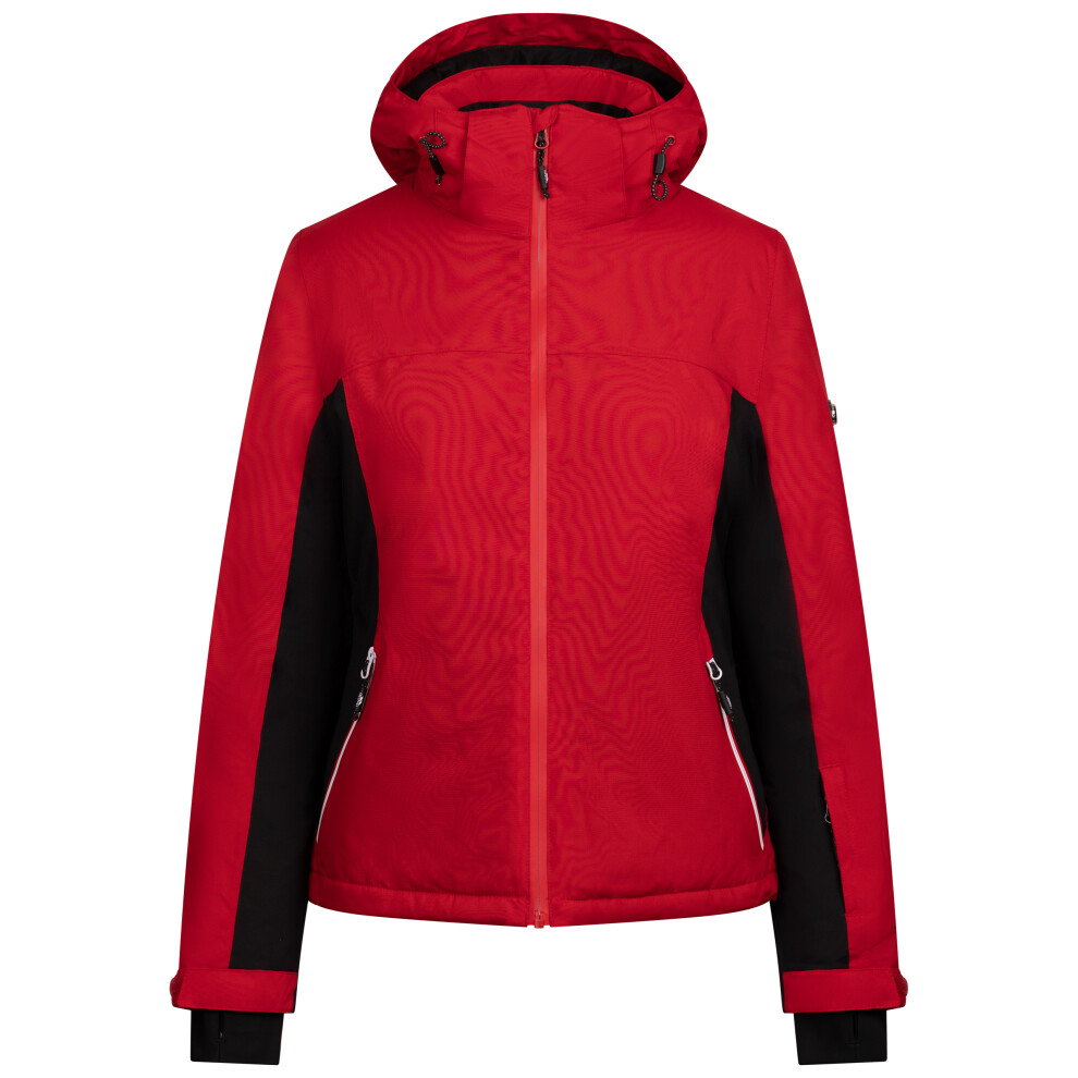 (20, Red) Trespass Womens Padded Ski Jacket With Hood Doris