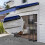 Outsunny Outsunny 2.5 x 2m Electric Awning with LED Light and Remote Controller Blue 6