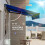 Outsunny Outsunny 2.5 x 2m Electric Awning with LED Light and Remote Controller Blue 5