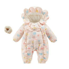 (73cm, One size) Cute Baby Snowsuit Winter Coat Toddler Clothes