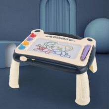 (Blue, One size) Children's Drawing Magnetic Writing Board Erasable Drawing Board Infant Baby Home Color Graffiti Board Can Toys 1 2 3 4 5 6 Years Old Boy Birthday Gif