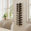 Homcom HOMCOM Wall Mount Wine Rack, Wall Wine Rack for 10 Wine Bottles, Black 6
