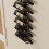 Homcom HOMCOM Wall Mount Wine Rack, Wall Wine Rack for 10 Wine Bottles, Black 7