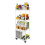 (4-Tier) Storage Rack Storage Trolley On Wheels With Handle 1