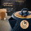 Tower Tower Empire Kettle, 4 Slice Toaster & Canisters Kitchen Set Blue) 9
