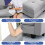 (Single Sofa) Hello-5ive  Sofa Fabric Sofa Bed with Storage and Removable Back Cushion Covers 5