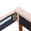 (Pink , 90*190cm) Upholstered bed, with Slatted Frame and Headboard 10