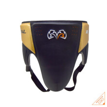 (Black/Gold, Large ) Rival RNFL10 360 Boxing Groin Guard Protector With Intelli Shock