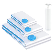 6 PCS Large Space Saving Vacuum Storage Bags Saver Clothes Bags