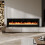 Living And Home 60 Inch Electrical Fireplace with Remote, 12 Vibrant Flame Colours 1