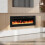 Living And Home 42 Inch Electrical Fireplace with Remote, 12 Vibrant Flame Colours 3