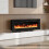 Living And Home 42 Inch Electrical Fireplace with Remote, 12 Vibrant Flame Colours 1