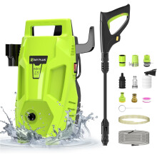 Garden High Pressure Washer 3-IN-1 Power Jet Nozzle High PowerCleaner 70Bar Portable Electric Jet Washer for Patio Car Driveway & Garden