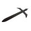 Black Polypropylene Full Contact Japanese Cross Head Only 1