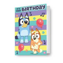 BLUEY LENTICULAR 3D-EFFECT CARD