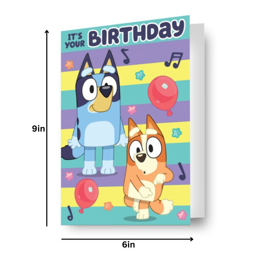 Bluey BLUEY LENTICULAR 3D-EFFECT CARD 2