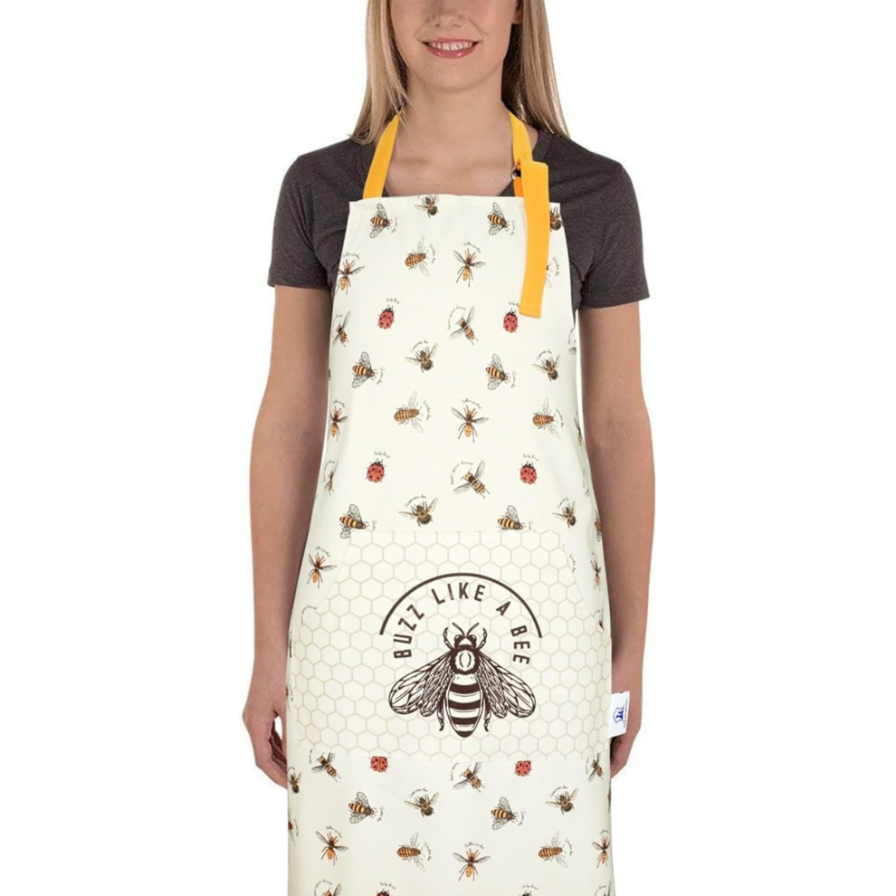 (Bumble Bees) Cooking Apron Baking Adult Women Novelty Kitchen