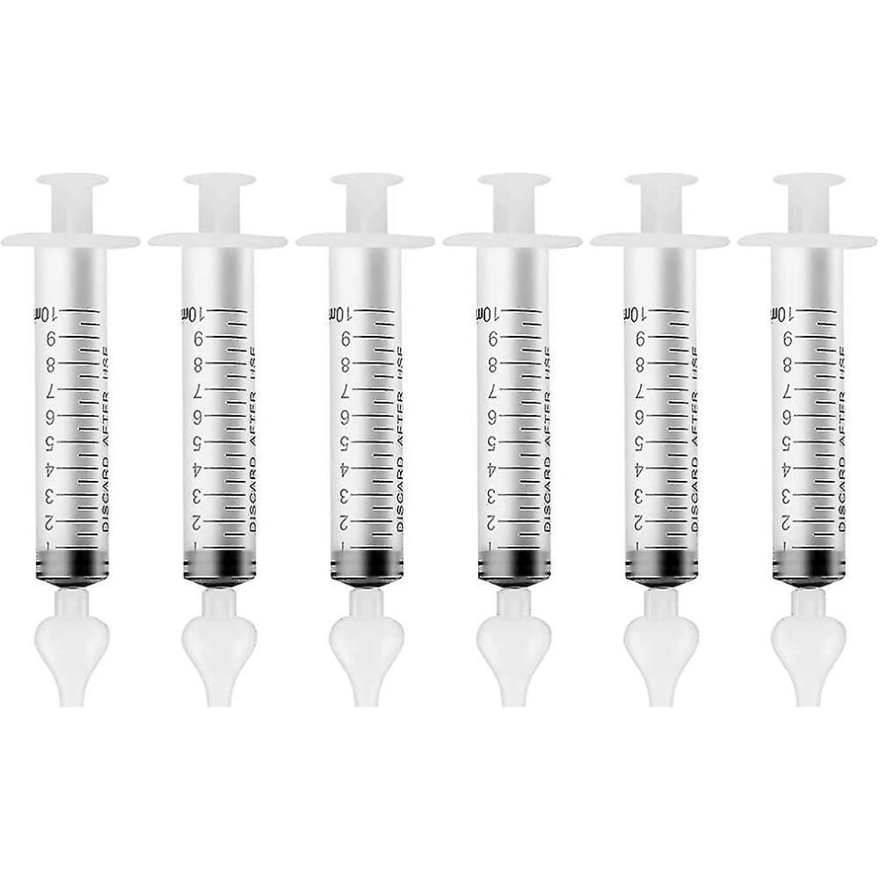 Baby Nasal Syringe, 6pcs Heilwiy Baby Nasal Irrigator, Nasal Aspirator Safe Nasal