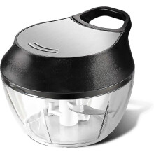 Manual Food Chopper with Stainless Steel Blades Food Processor for Vegetables, Meat, Poultry, Onions, Nuts And Lots More