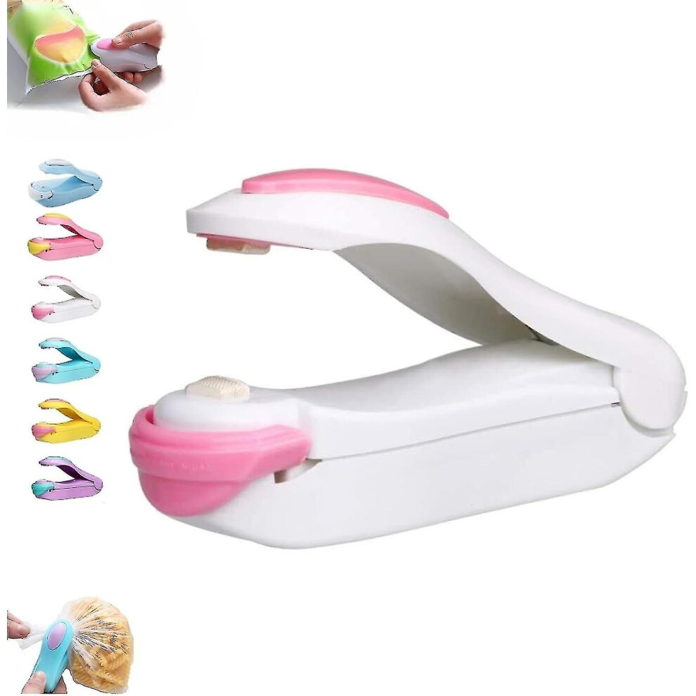 (Beige) Portable Sealing Machine,mini Heat Sealing Machine, Machine Impulse Sealerportable Sealer