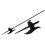 Black Polypropylene Full Contact Long Pole Axe Head Halberd 1