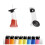 Handheld Portable DIY Painting Supply Roller Wall Brush Patching Repair Tool Kit Bottle Container 1