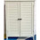 Wit Bamboe Hout 2 Deurs Badkamer Toiletkast Organiser Kast 1