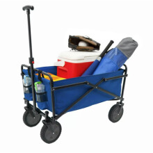 Folding Manual Collapsible Outdoor Garden Shopping Picnic Utility Wagon Cart Wheelbarrow Truck