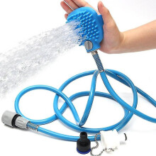 Dog Shower Pet Shower Shower Shower Brush Cat And Dog Cleaning Products Silicone Gloves Massage Shower