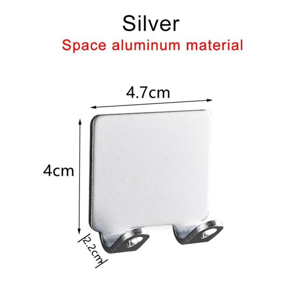 (as the picture) 1PCS Punch Free Shaving Razor Holder Men Shaving Shaver Storage Hook Wall Shelf Bathroom Razor Rack Wall Kitchen Accessories