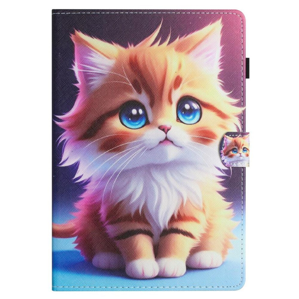 For Lenovo Tab Series Tablets Case,For M10 HD Gen 2,M10 Plus,Tab P11,M10 Gen 3...Cute Animal and Landscape Pattern Design PU Leather Tablets Case