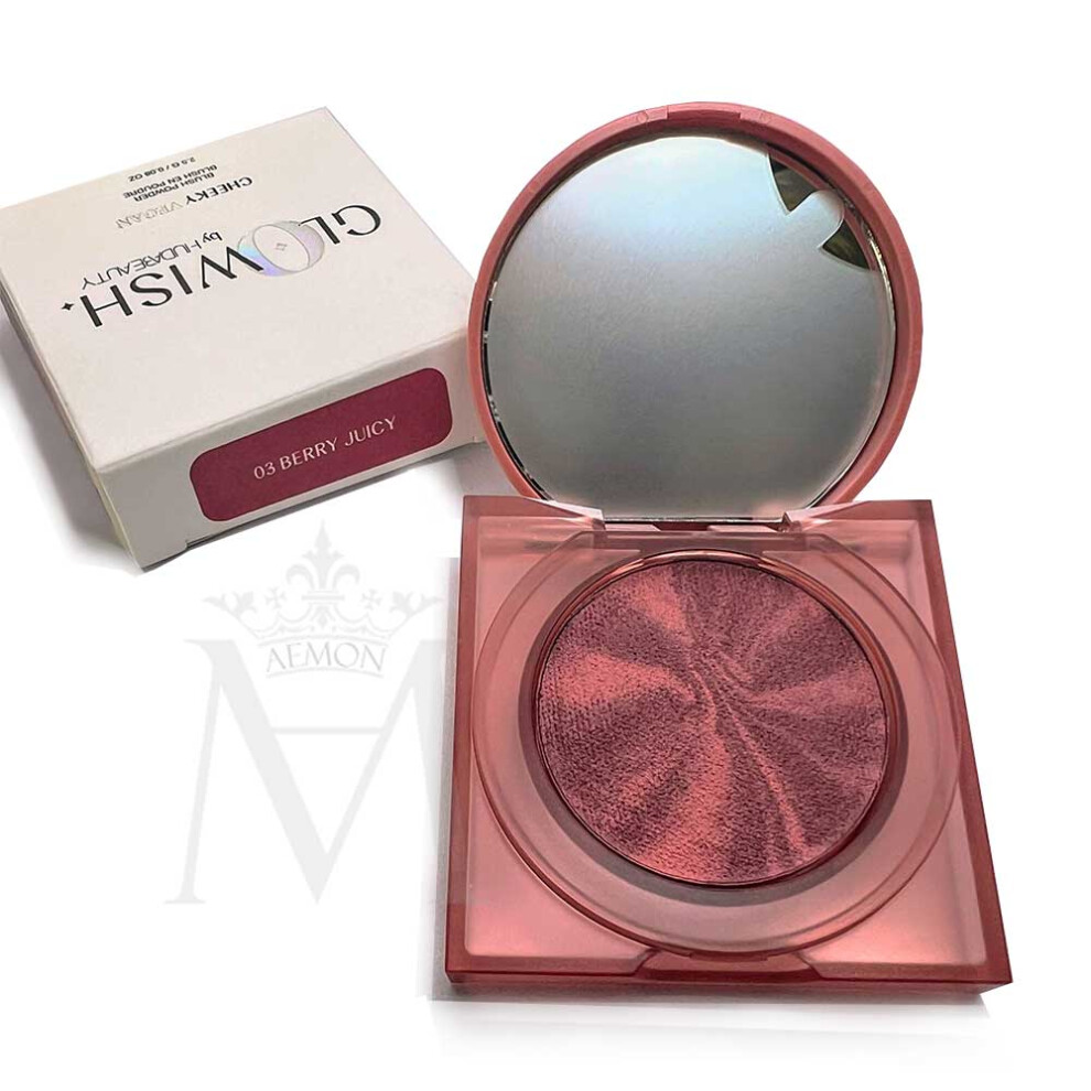 Huda Beauty Glowish Cheeky Vegan Blush Powder 2.5g  Berry Juicy