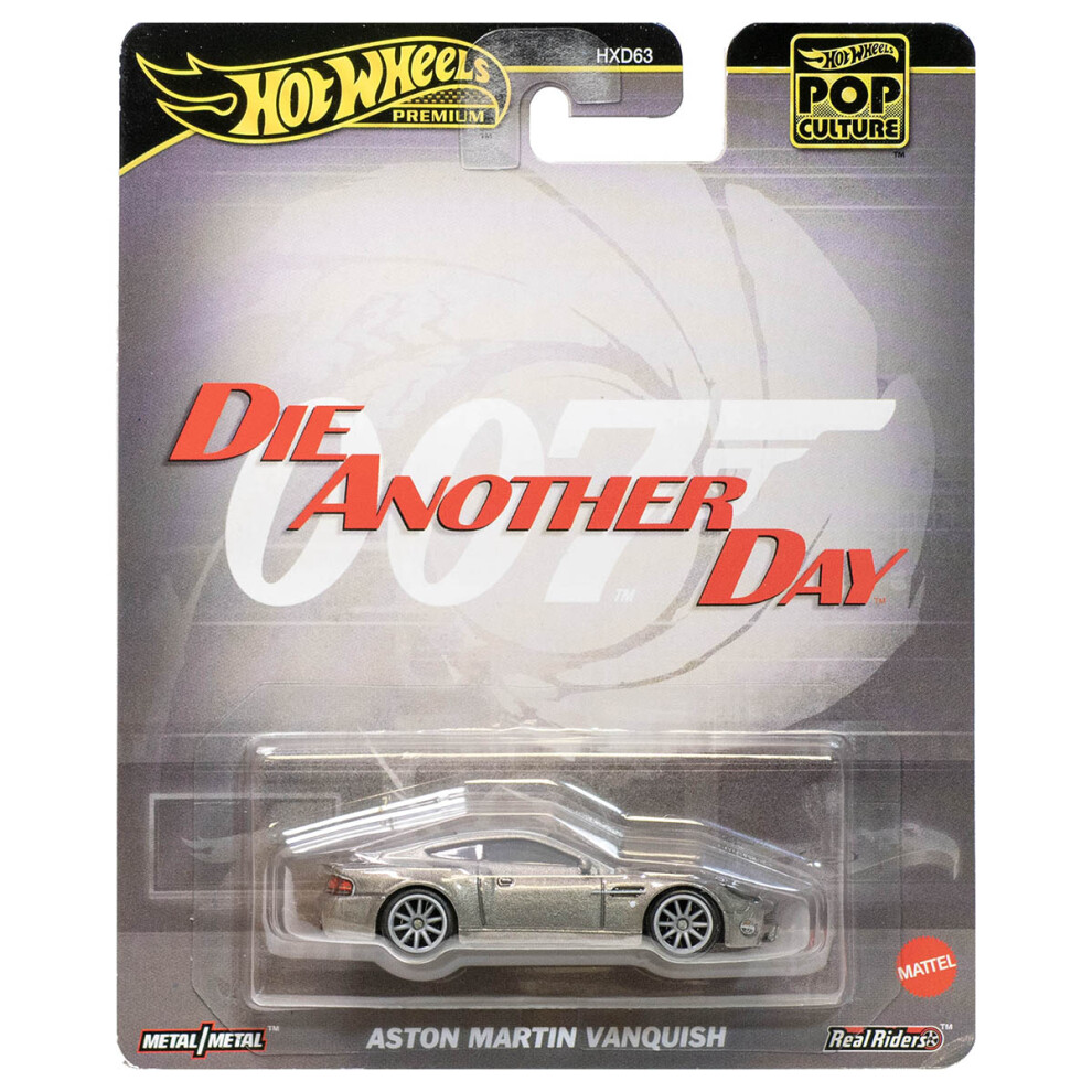 Hot Wheels Pop Culture Die Another Day 007 Aston Martin VanQuish