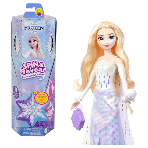 Mattel Spin & Reveal Elsa Doll