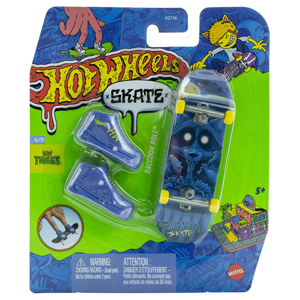 Hot Wheels Skate Single Board - Raccoon Roll - HW Things 6/9