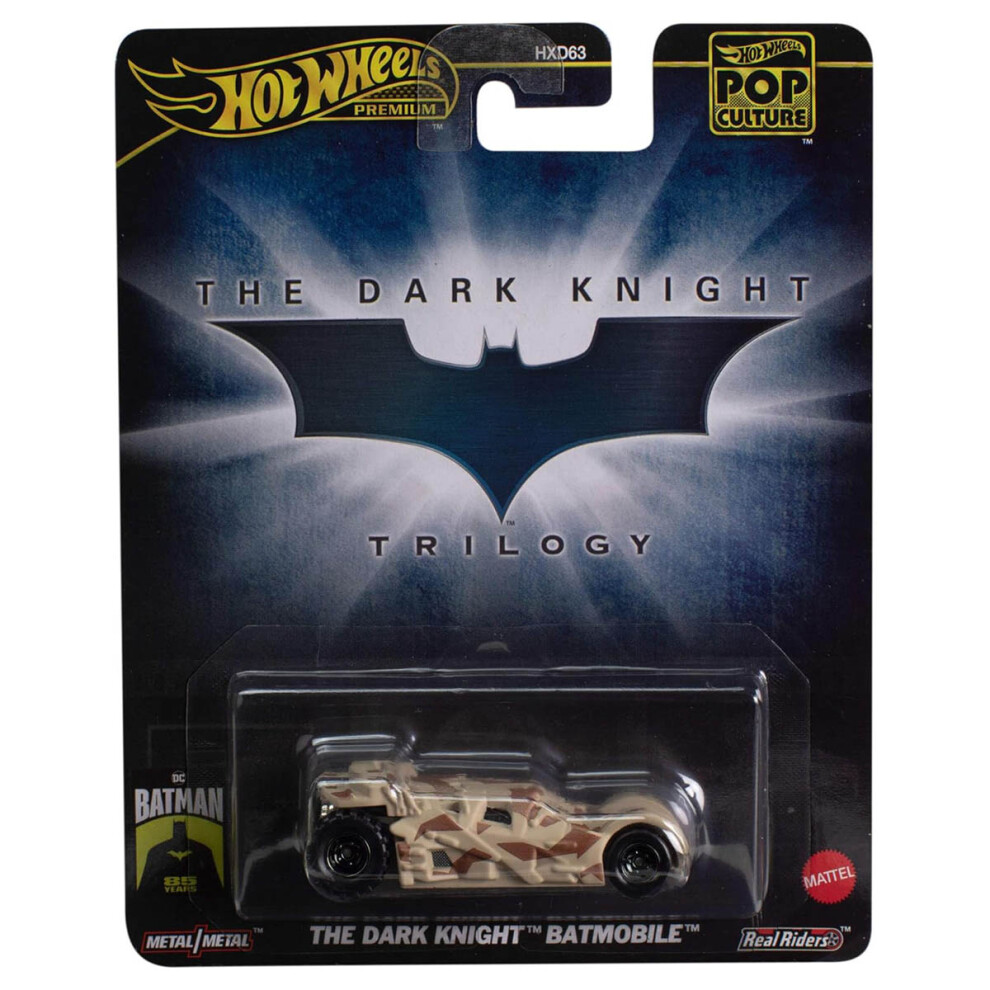 Mattel Hot Wheels Pop Culture - Batman The Knight Batmobile Dark