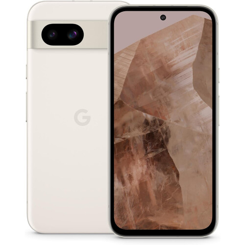 Refurbished Google Google Pixel 8a (128GB+8GB, Porcelain)