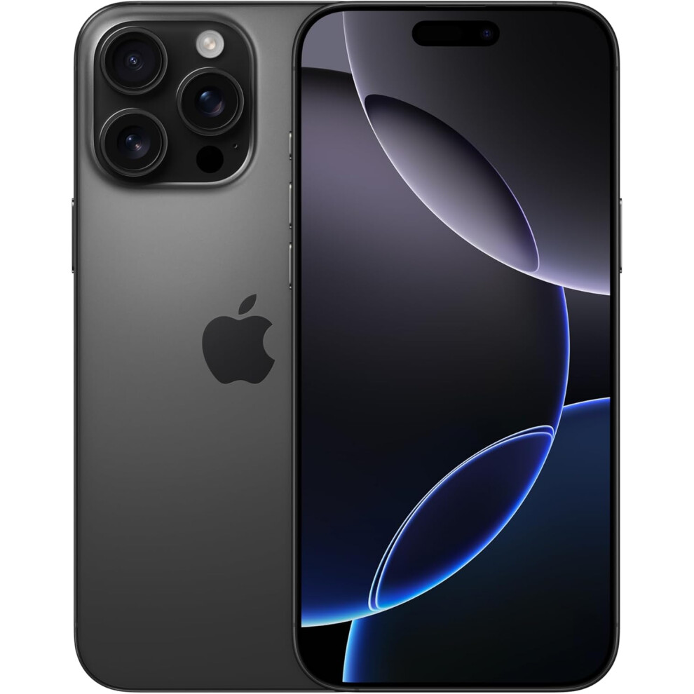 Apple iPhone 16 Pro Max (A3297) (512GB, Black Titanium)
