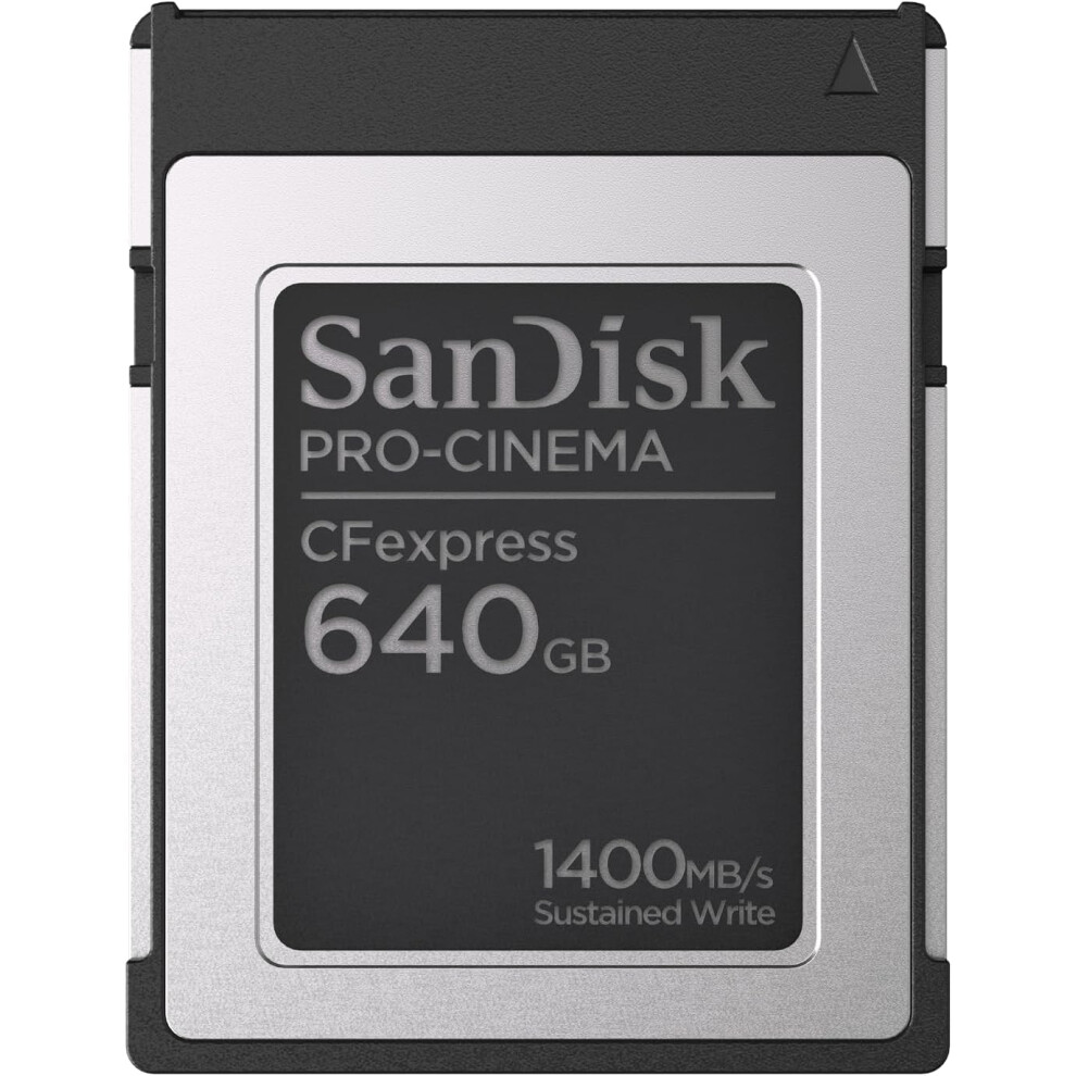 SanDisk PRO-CINEMA CFexpress Type B Memory Card (640GB, SDCFEC-640G-GN4MN)