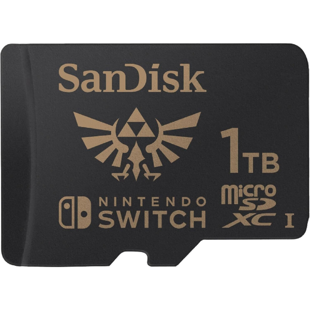 Sandisk microSDXC For Nintendo Switch (ZELDA-S) (1TB, SDSQXAO-1T00G-GN3ZN)