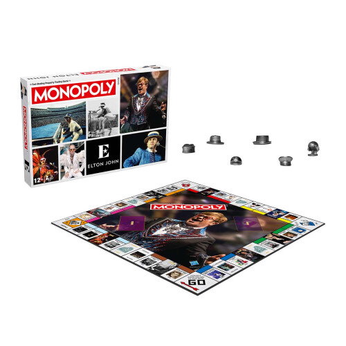 Monopoly Elton John Monopoly Board Game 1