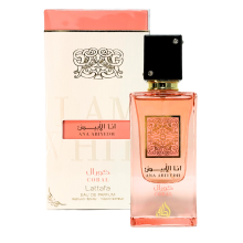 Ana Abiyedh Coral EDP - Parfum unisexe 100 ml par Lattafa, fruité & floral, chaud et durable
