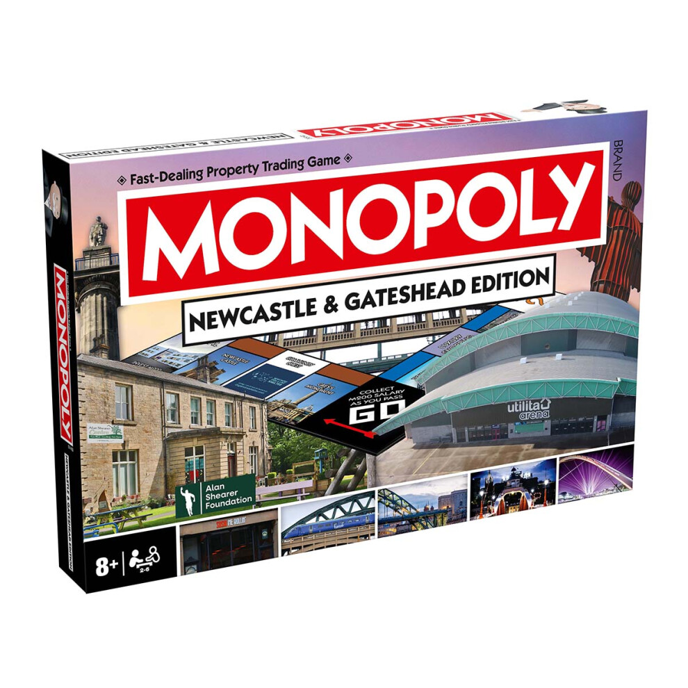 Monopoly Newcastle & Gateshead Board Game