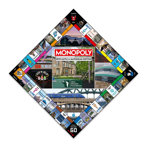 Monopoly Newcastle & Gateshead Monopoly Board Game 2