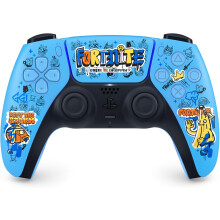 Sony DualSense Wireless Controller for PS5 (Blue) - Fortnite Limited Edition