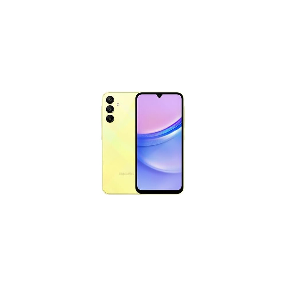 Samsung Galaxy A15 A155F DSN (4G) (128GB+6GB, Yellow)