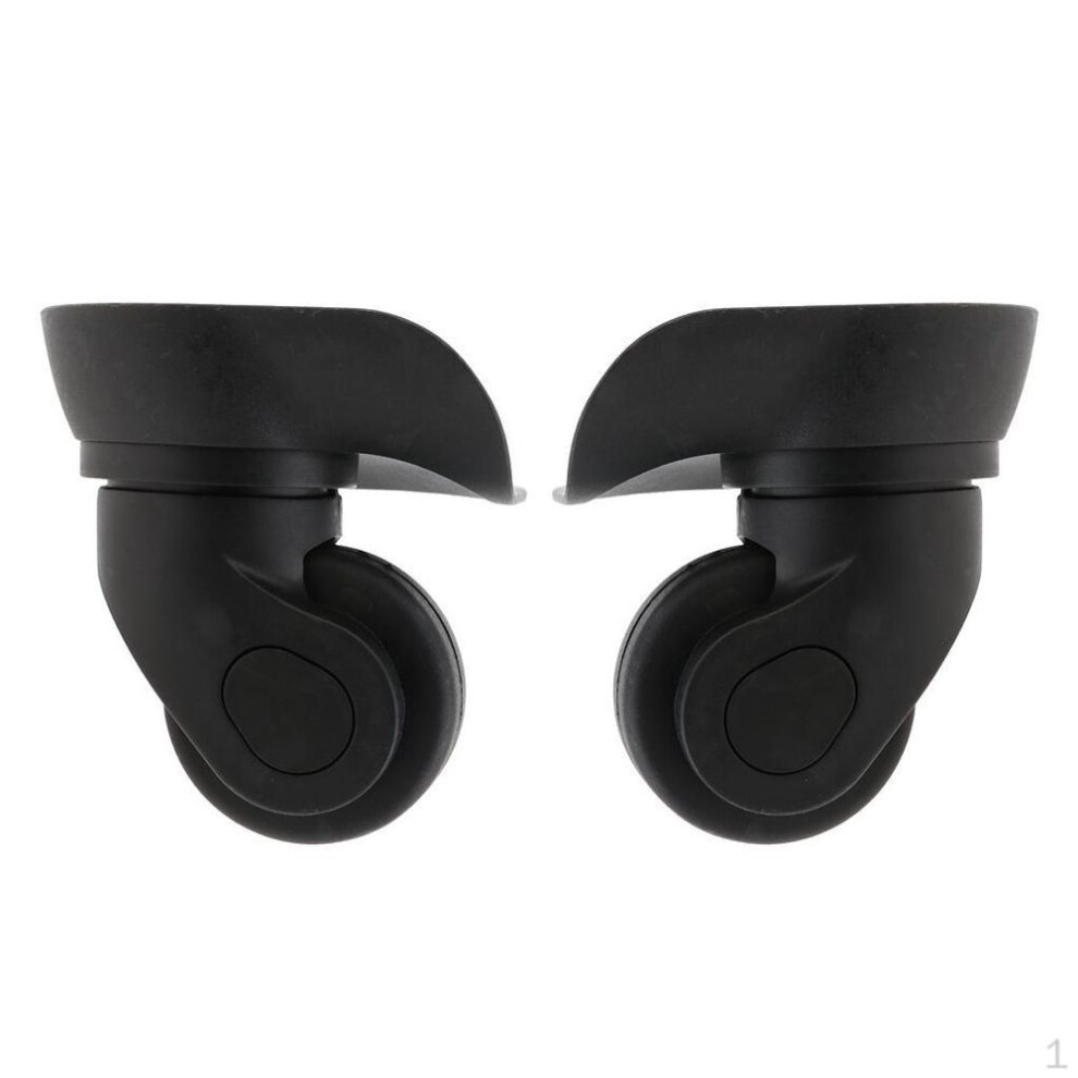 Specially Designed 2 Pieces Swivel Suitcase Luggage Mute Casters Replacement Wheels for Travel